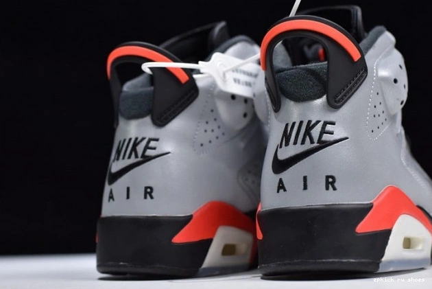 Cheap 3M Infrared 6 Air JSP Reflective Jordan CI4072-001 0819